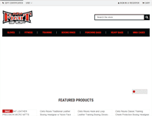 Tablet Screenshot of profightshop.com